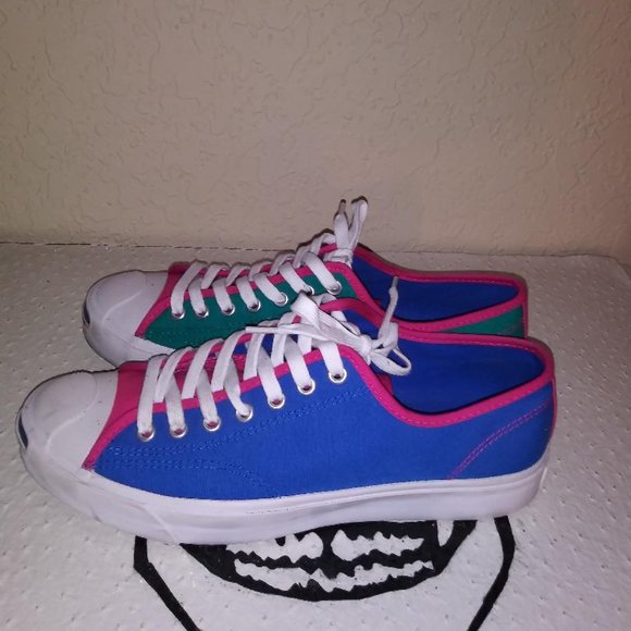 Converse Jack Purcell Happy Camper Game Royal low top - Picture 2 of 4